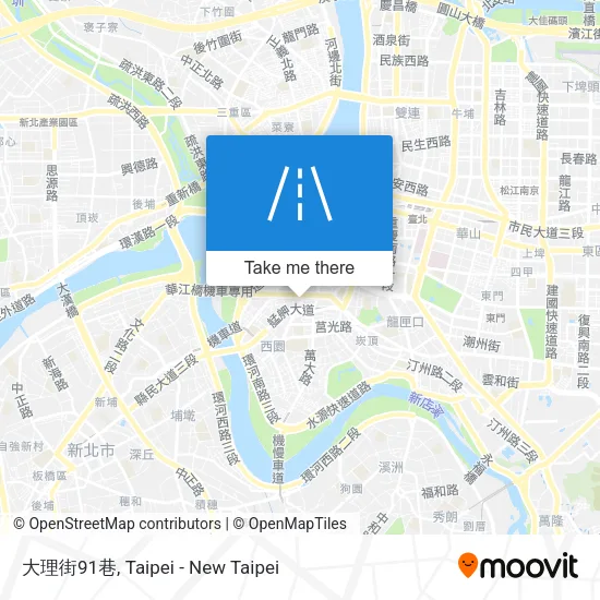 大理街91巷 map