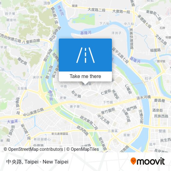 中央路 map