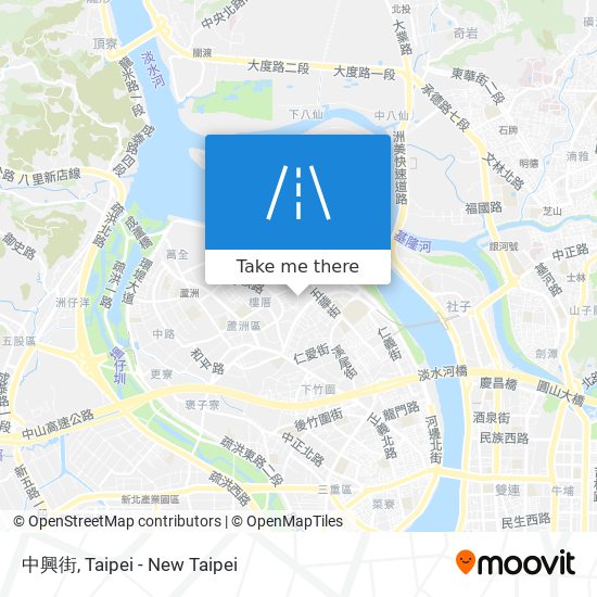 中興街 map