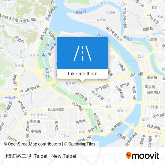 國道路二段 map