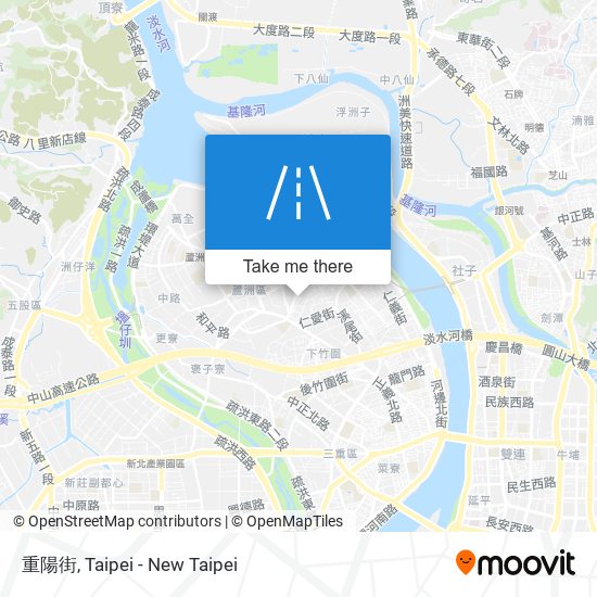 重陽街 map