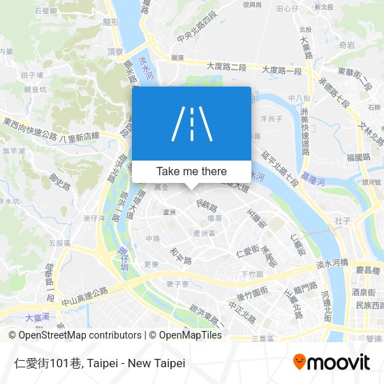 仁愛街101巷地圖