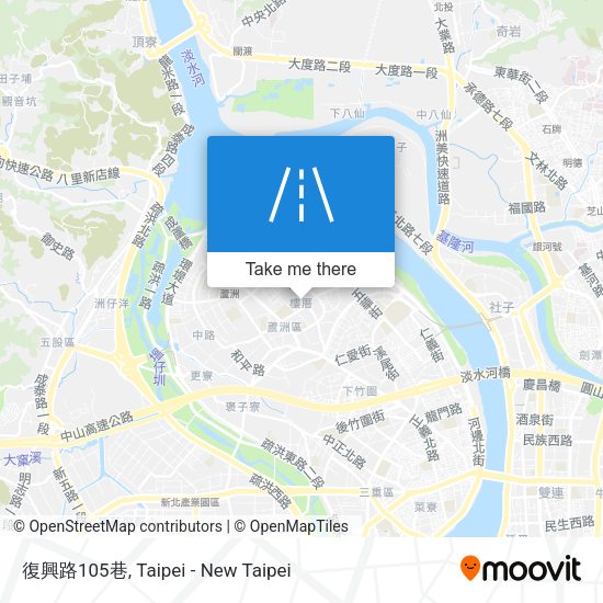 復興路105巷地圖