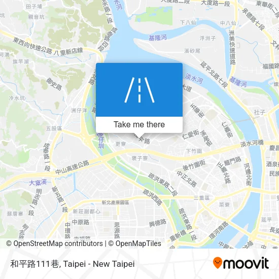 和平路111巷 map