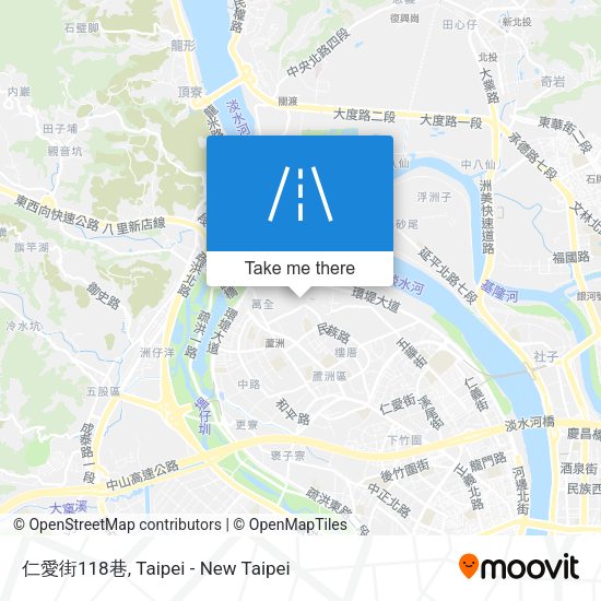 仁愛街118巷地圖