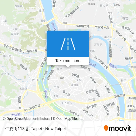 仁愛街118巷 map