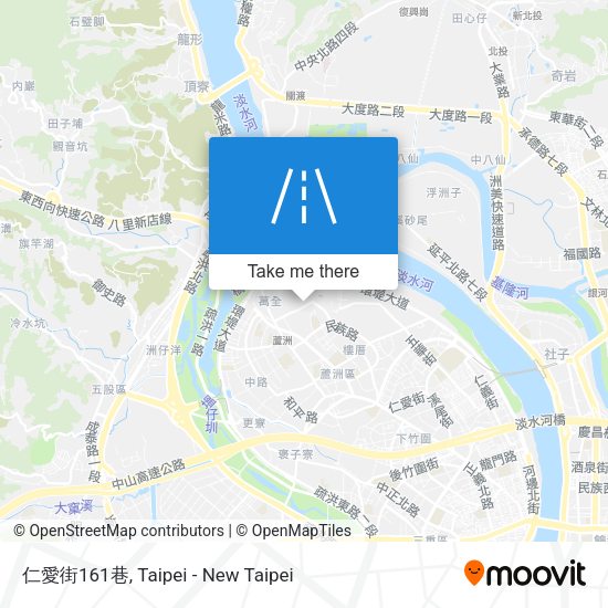 仁愛街161巷地圖