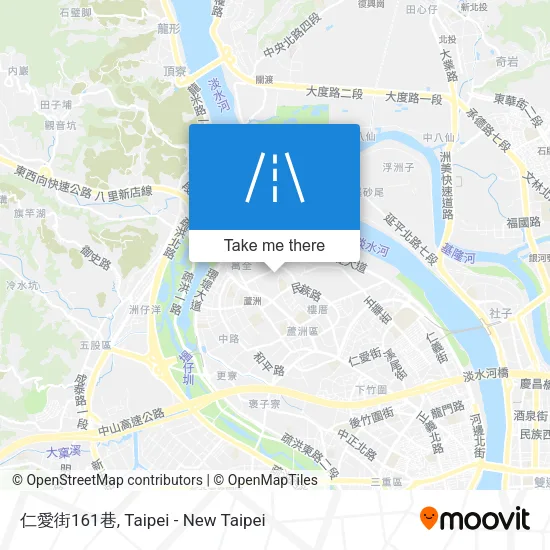 仁愛街161巷 map