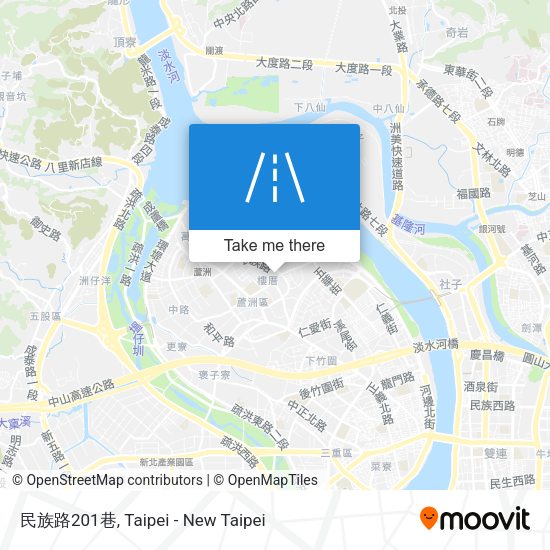 民族路201巷 map