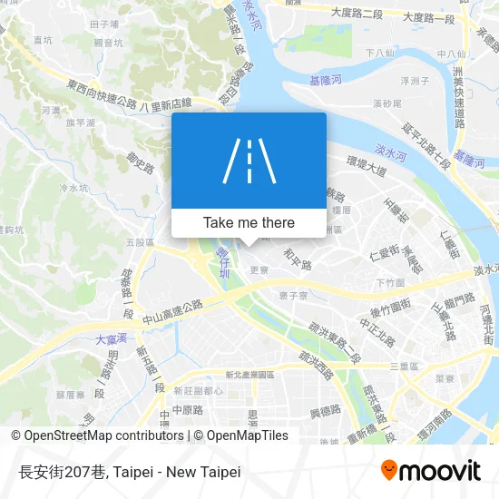 長安街207巷 map
