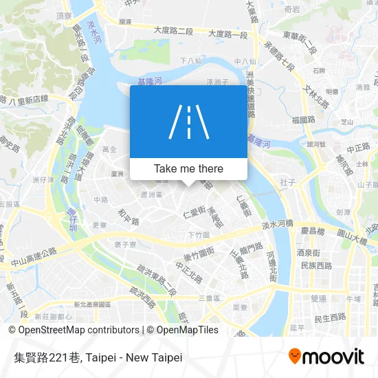 集賢路221巷 map