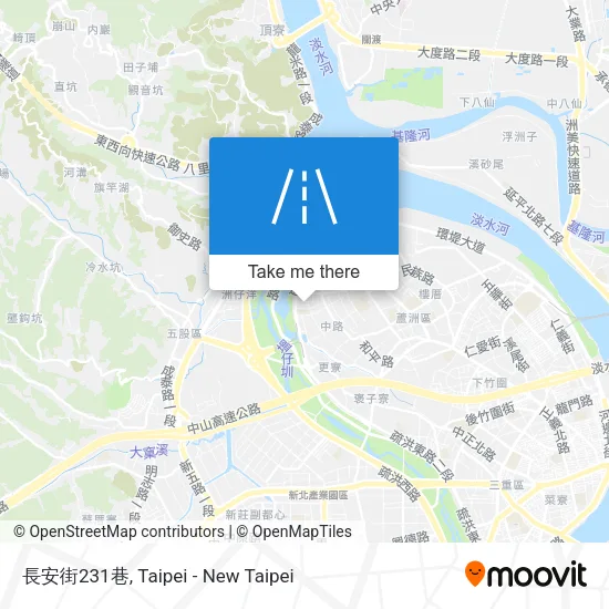 長安街231巷地圖