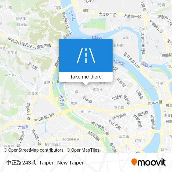 中正路243巷 map