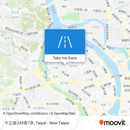 中正路243巷7弄 map