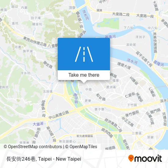 長安街246巷地圖