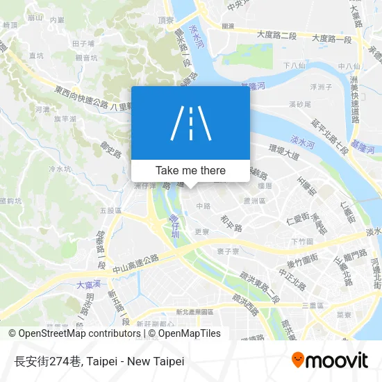 長安街274巷地圖