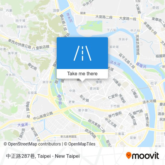 中正路287巷 map