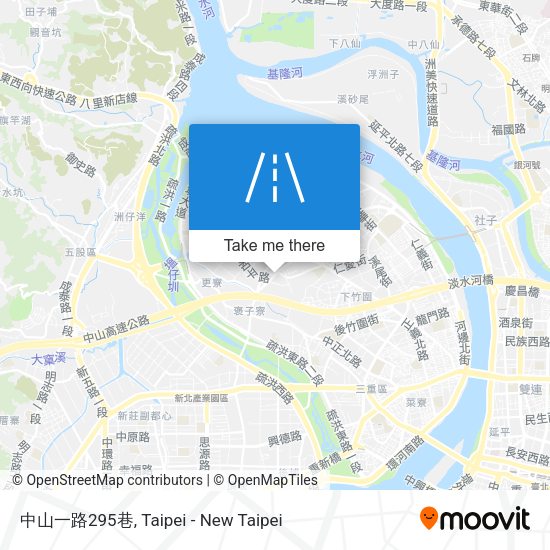 中山一路295巷地圖