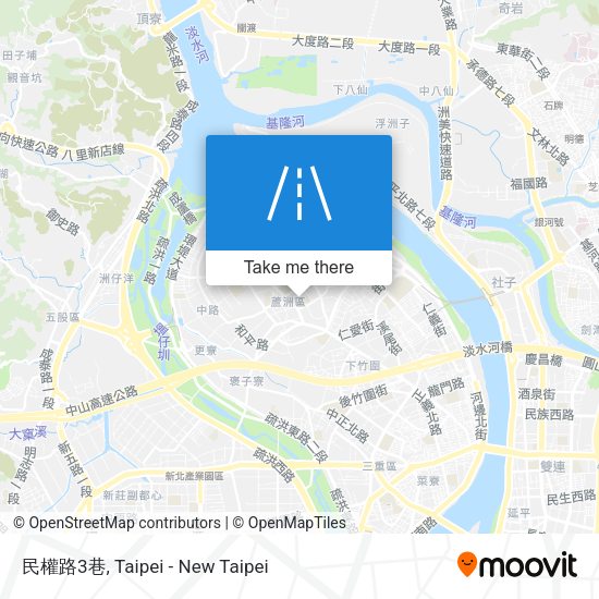 民權路3巷 map