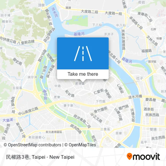 民權路3巷地圖