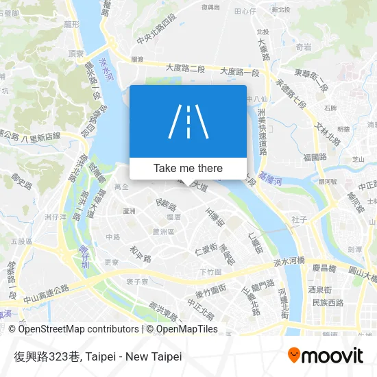 復興路323巷 map