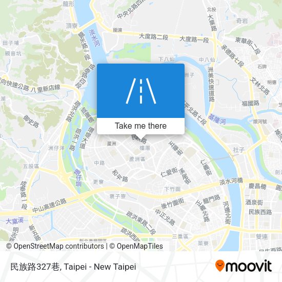民族路327巷地圖