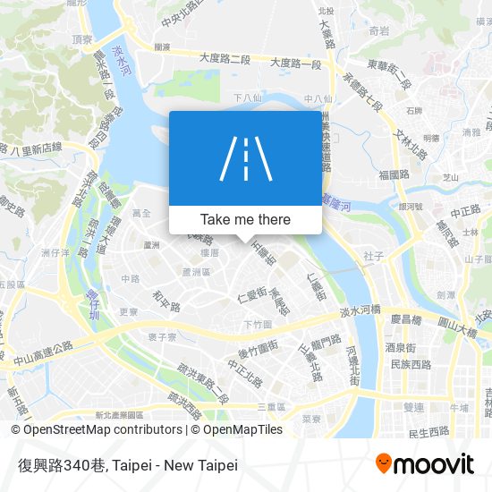 復興路340巷 map