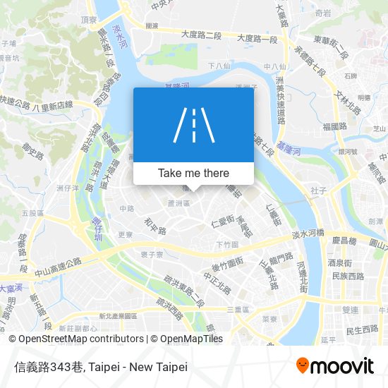 信義路343巷地圖
