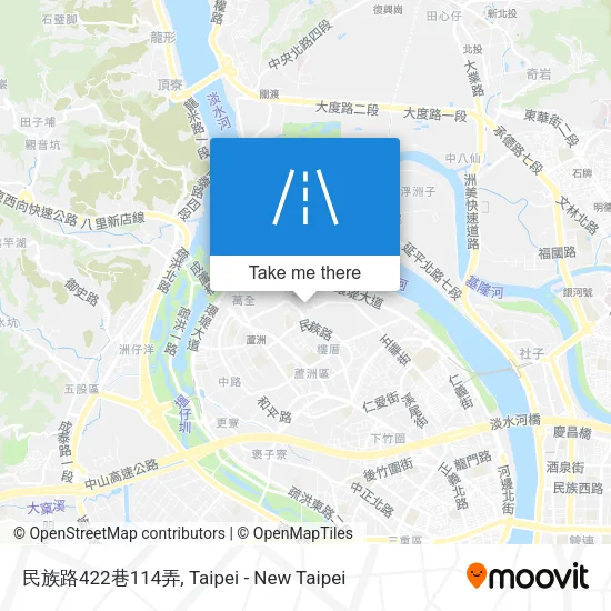 民族路422巷114弄 map