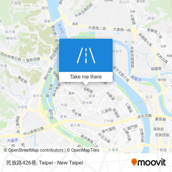 民族路426巷地圖