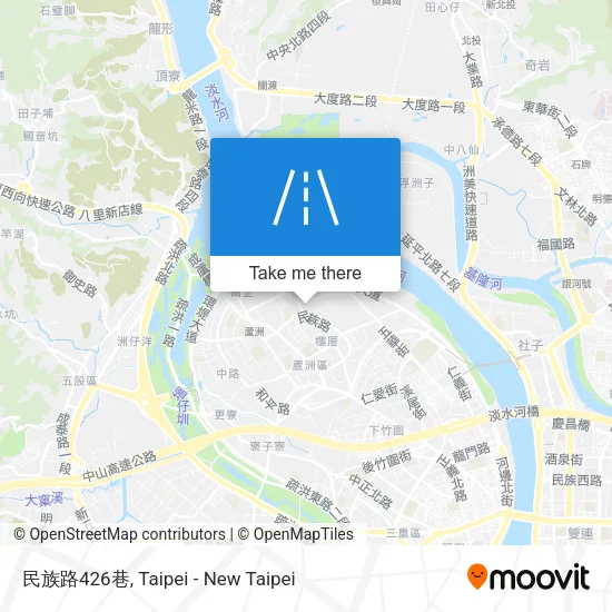 民族路426巷地圖
