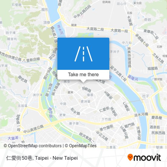 仁愛街50巷地圖