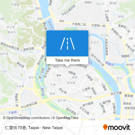 仁愛街70巷地圖