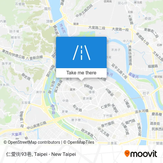 仁愛街93巷 map