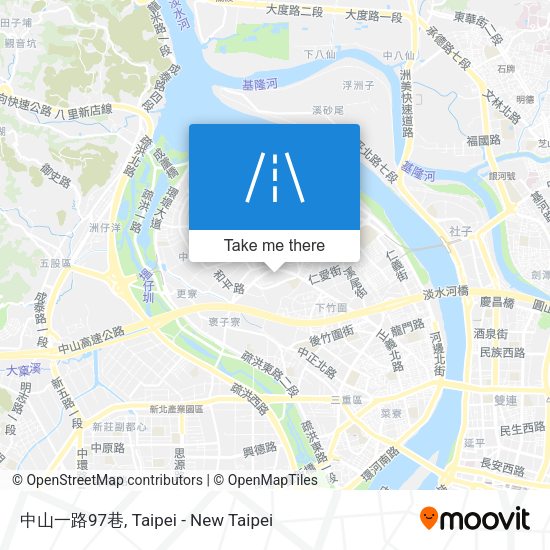中山一路97巷地圖