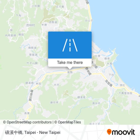 磺溪中橋 map