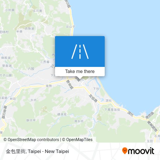 金包里街 map