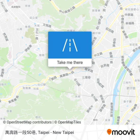 萬壽路一段50巷地圖