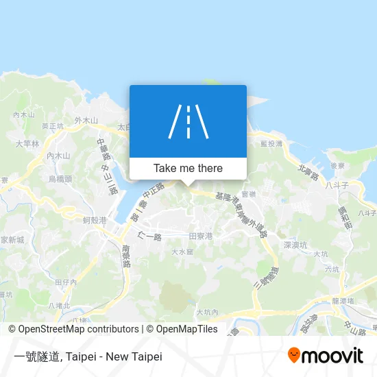 一號隧道 map