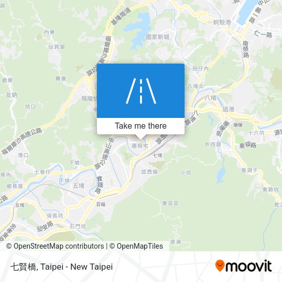 七賢橋地圖