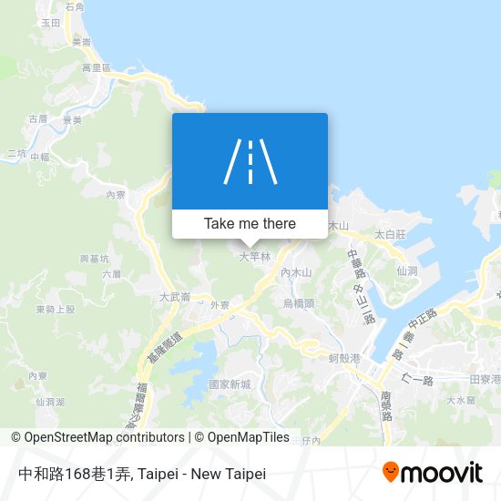 中和路168巷1弄地圖