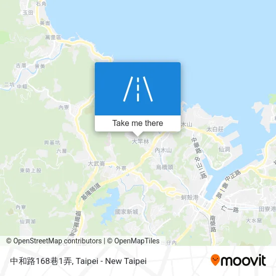 中和路168巷1弄地圖