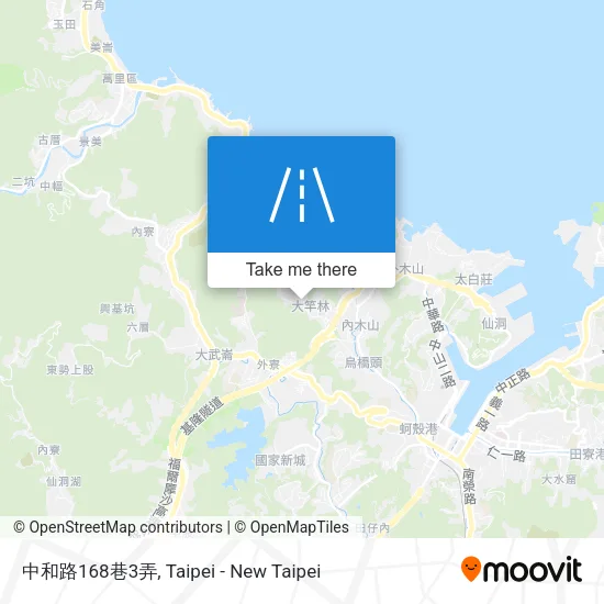 中和路168巷3弄地圖