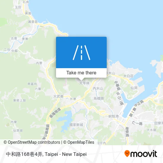中和路168巷4弄地圖