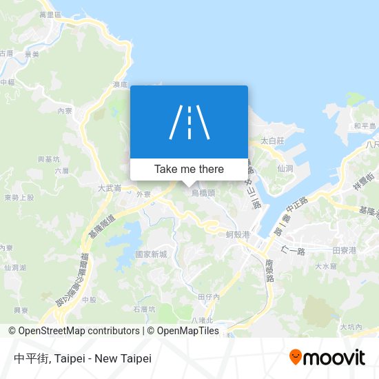 中平街地圖