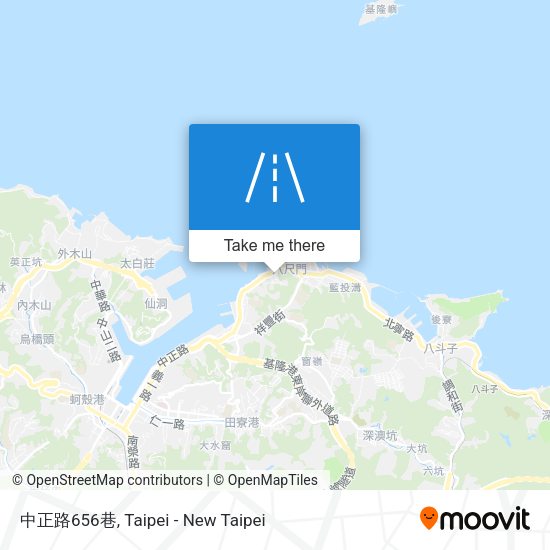 中正路656巷地圖