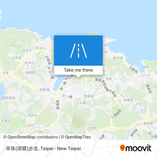 串珠(環蝶)步道 map