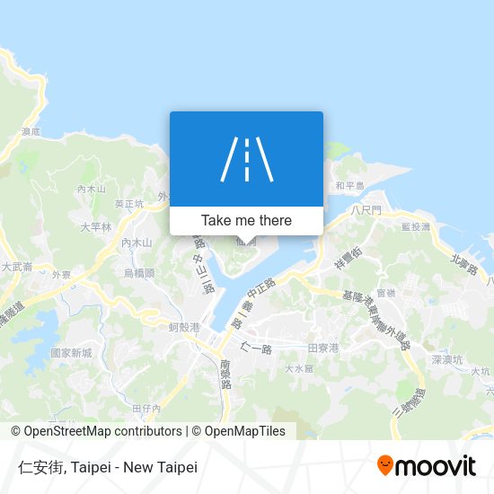 仁安街地圖