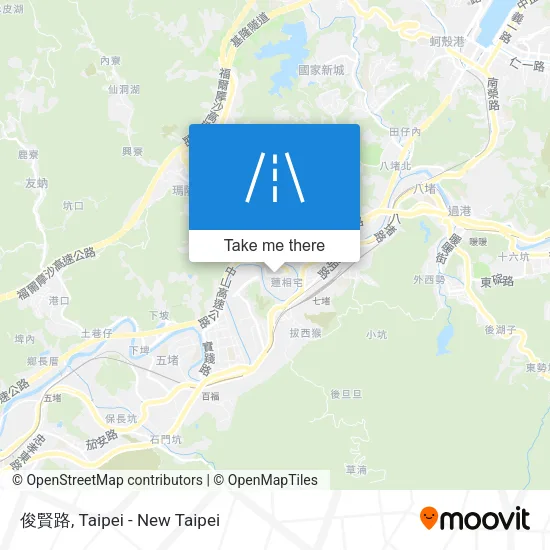 俊賢路 map
