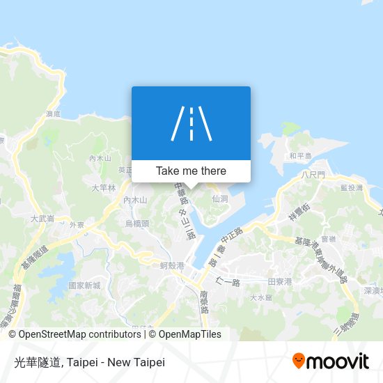 光華隧道地圖